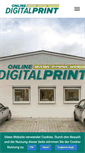 Mobile Screenshot of onlinedigitalprint.de