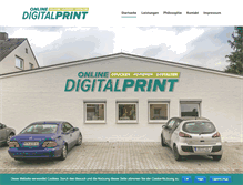 Tablet Screenshot of onlinedigitalprint.de